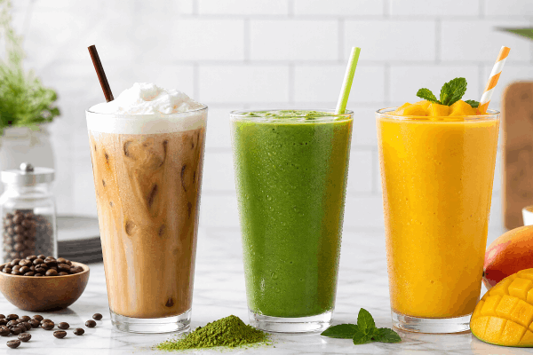 ICED COFFEE & SMOOTHIES